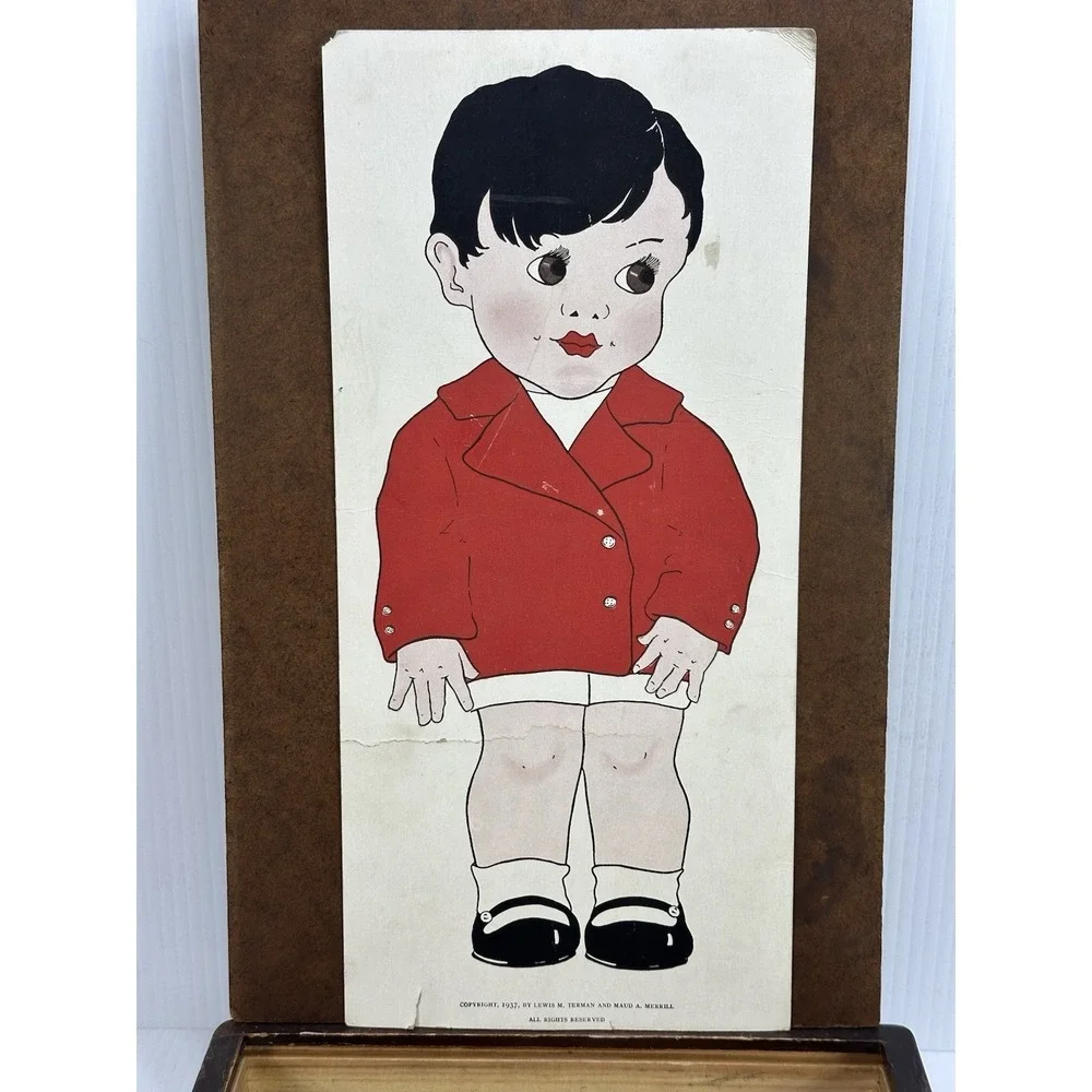 VTG HOUGHTON MIFFLIN STANFORD BINET SCALES CHILD IQ INTELLIGENCE TEST KIT FORM L